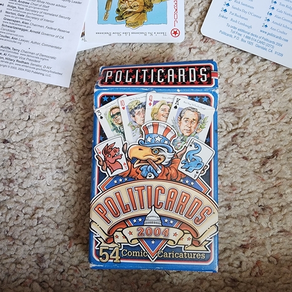 🎈5/$10🎈 2004 Politicards - Picture 1 of 4